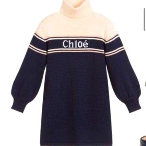 Chloe sweater dress kids size 10.